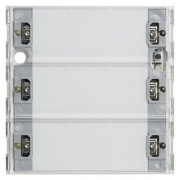 Сенсорный выключатель 3 Basis, 3-клавишный Gira KNX/EIB System 55 + E22