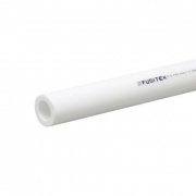 Труба полипропиленовая Fusitek SDR11 - 20x1.9 (PN10, Tmax 35°C, цвет белый, штанга 4м.)