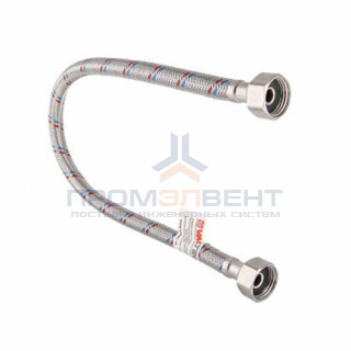 Подводка для воды гибкая VALTEC (Гайка/Гайка) - 1/2" (длина 800 мм)