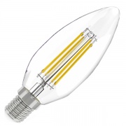 Лампа LED C35 свеча прозрачная 5Вт 230В 4000К E14 серия 360° IEK