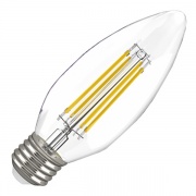 Лампа LED C35 свеча прозрачная 5Вт 230В 3000К E27 серия 360° IEK