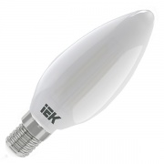 Лампа LED C35 свеча матовая 7Вт 230В 4000К E14 серия 360° IEK
