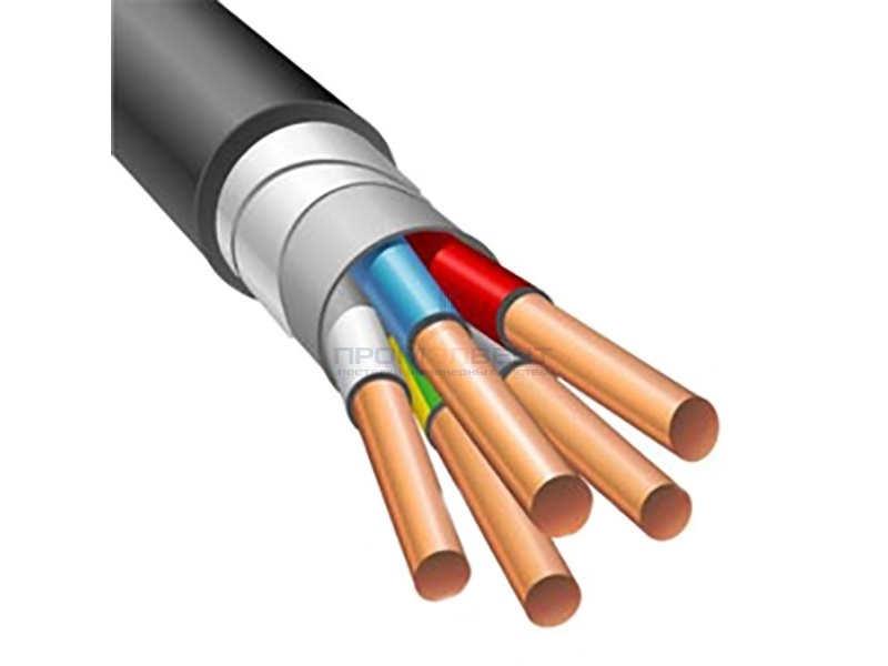 Кабель силовой бронированный ВБбШв 5х6 ГОСТ 31996 (Электрокабель НН)