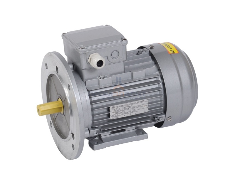 Электродвигатель асинхронный 3ф. АИР 71B4  380В 0,75кВт 1500об/мин (лапы + фланец) 2081 DRIVE IEK