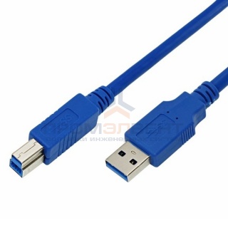 шнур штекер USB A 3.0- штекер USB B 3.0 5м