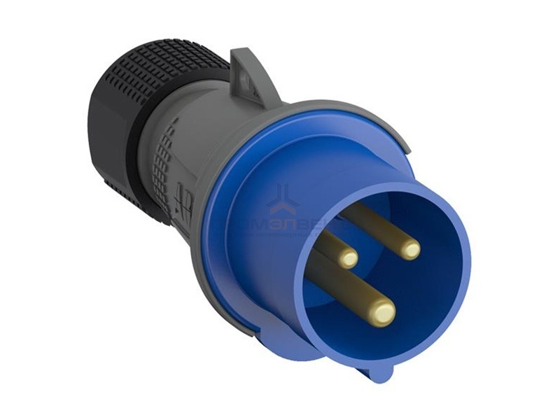 Вилка кабельная Easy&Safe ABB 232EP6 32А 2P+E IP44 6ч