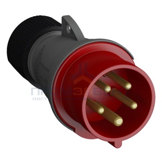 Вилка кабельная Easy&Safe ABB 416EP6 16А 3P+N+E IP44 6ч