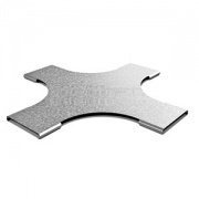 Крышка к Разветвителю крестообразному плавному к лотку 50 OSTEC