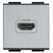 Разъем HDMI LivingLight Алюминий